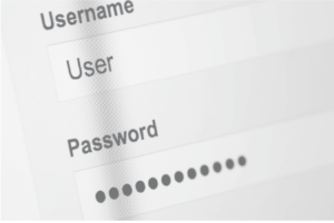 Image of username and password fields.