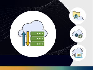 Illustration of cloud migration